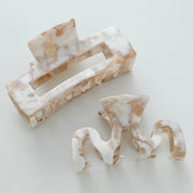 Calacatta Gold Large | Assorted Large Claw Clips