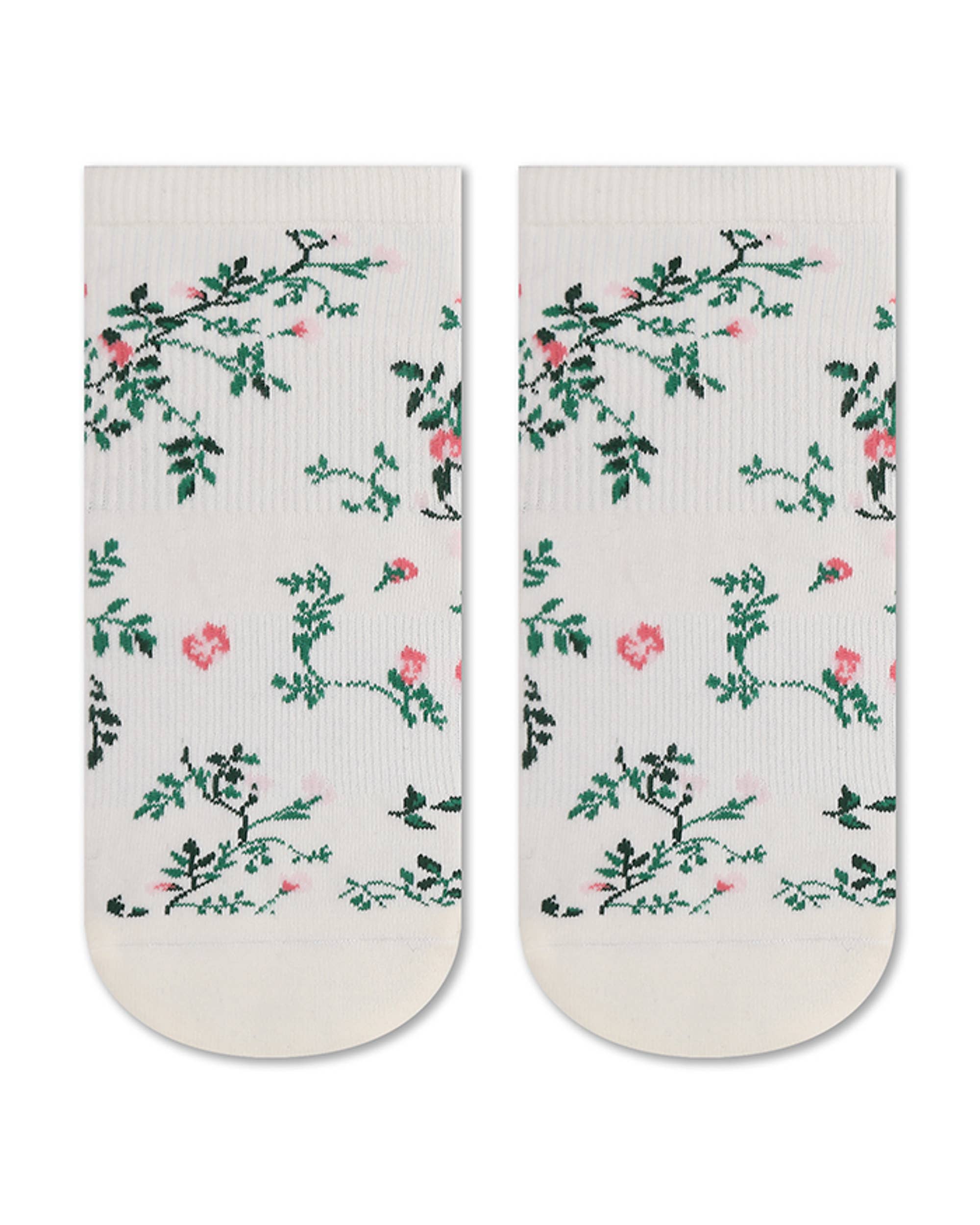 Women's Rose Garden Ankle Grip Sock