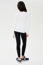 Louise Rib Long Sleeve Shirt