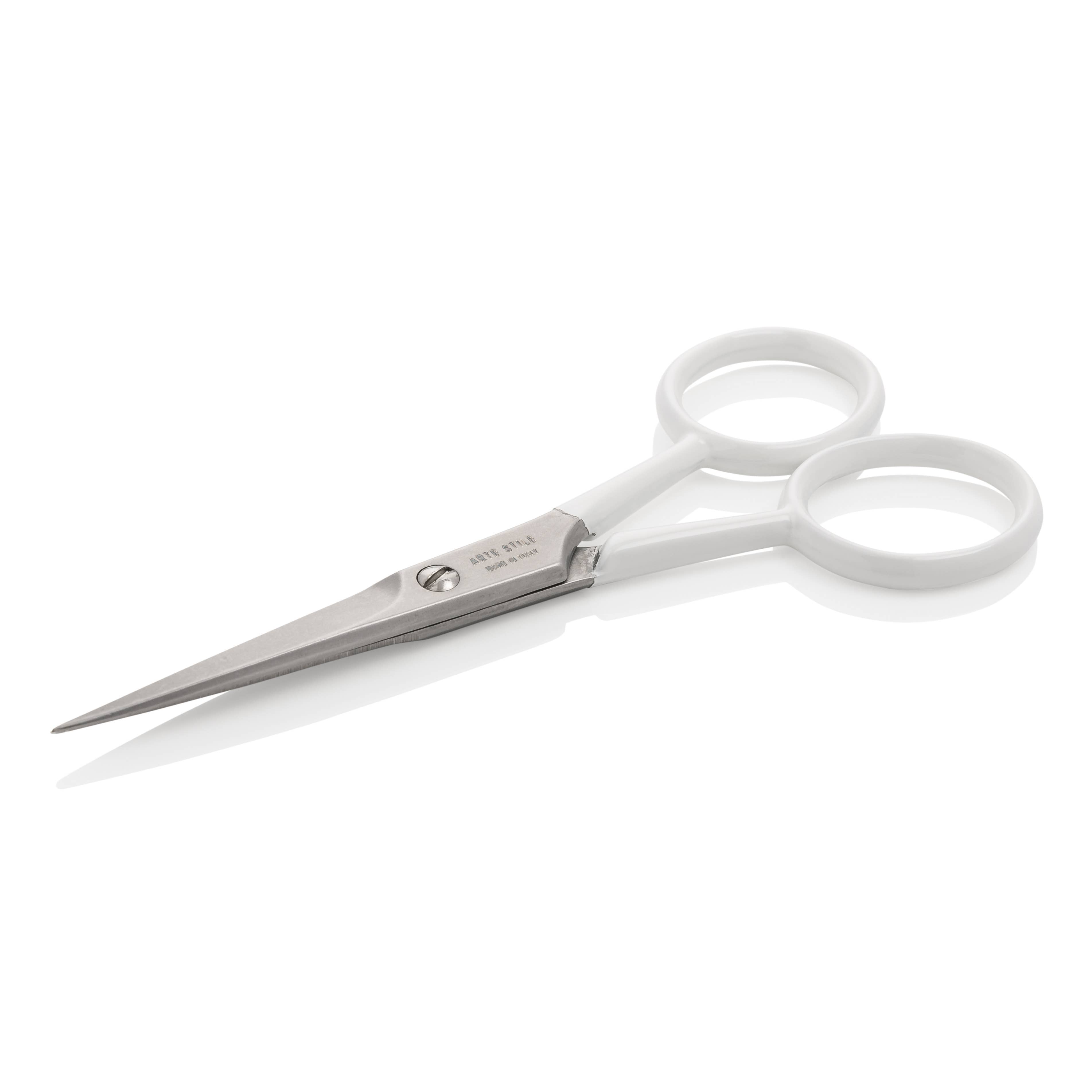 Brow Scissors in White