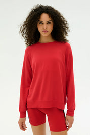 Andie Oversized Fleece Sweatshirt