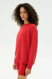 Andie Oversized Fleece Sweatshirt