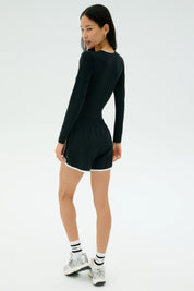 Megan Woven Nylon Run Short