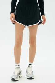 Megan Woven Nylon Run Short