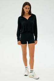 Joan Fleece Polo Sweatshirt