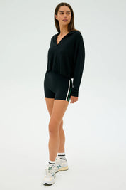 Joan Fleece Polo Sweatshirt