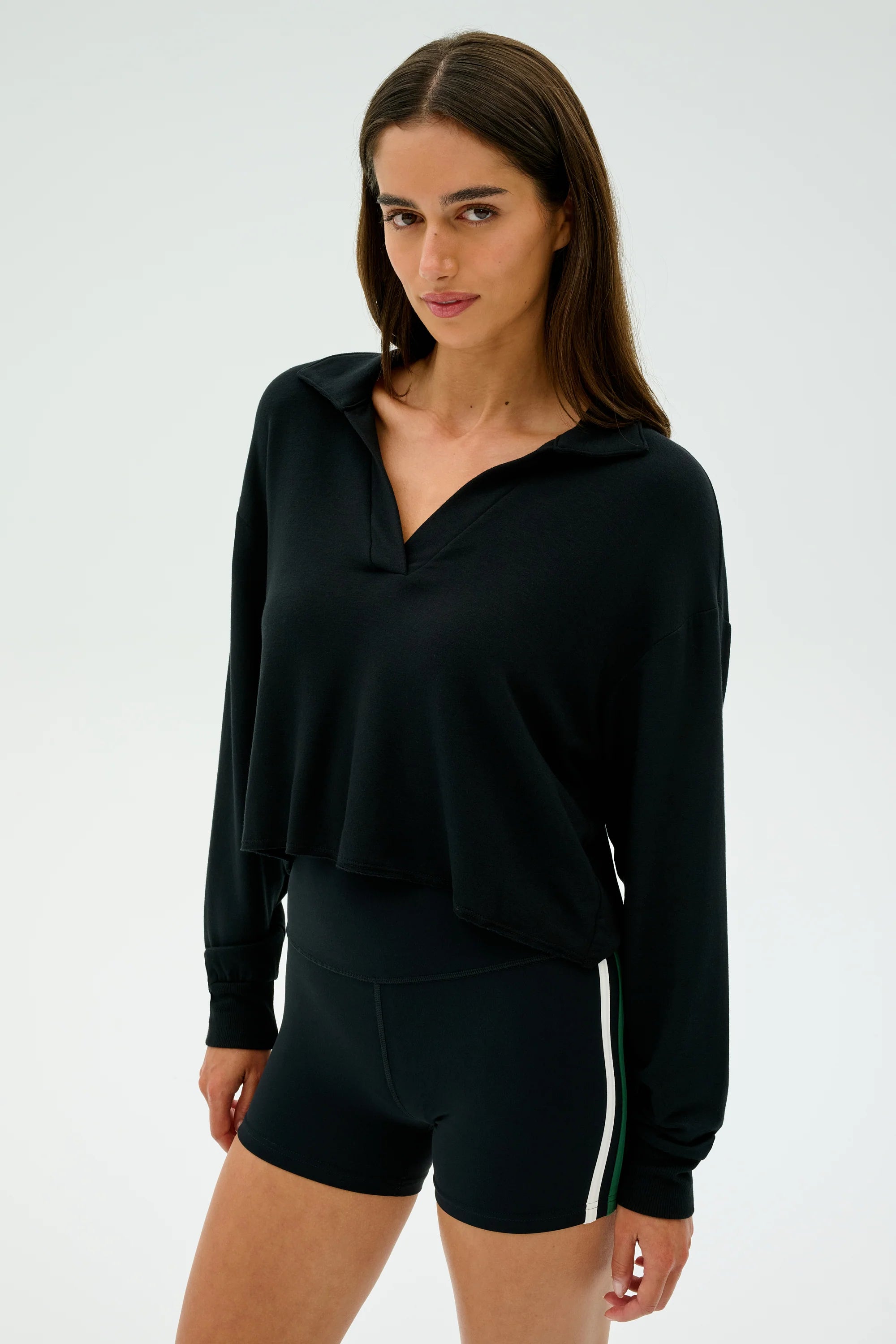 Joan Fleece Polo Sweatshirt