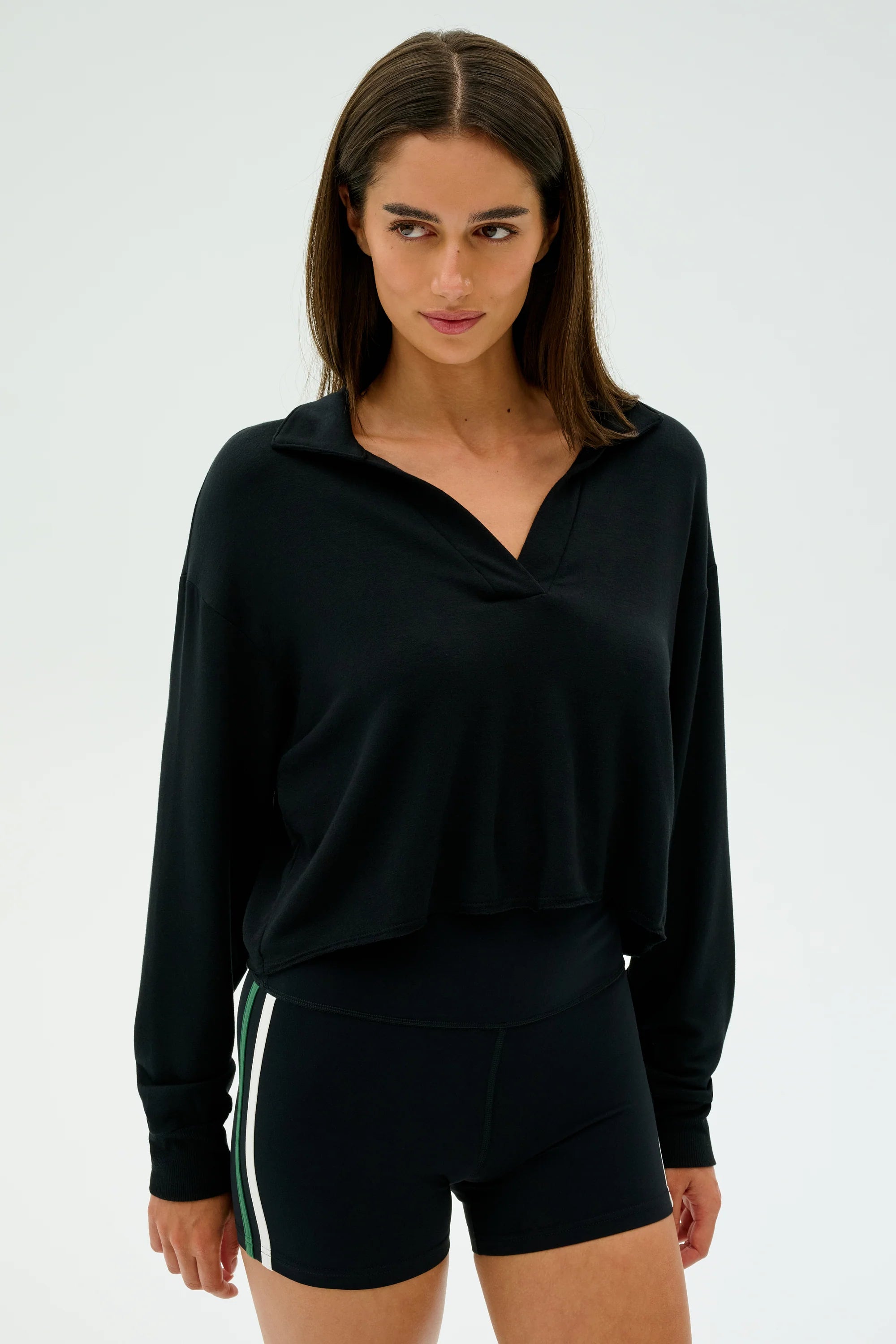 Joan Fleece Polo Sweatshirt