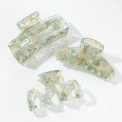 Garden Party | Assorted Large Claw Clips.