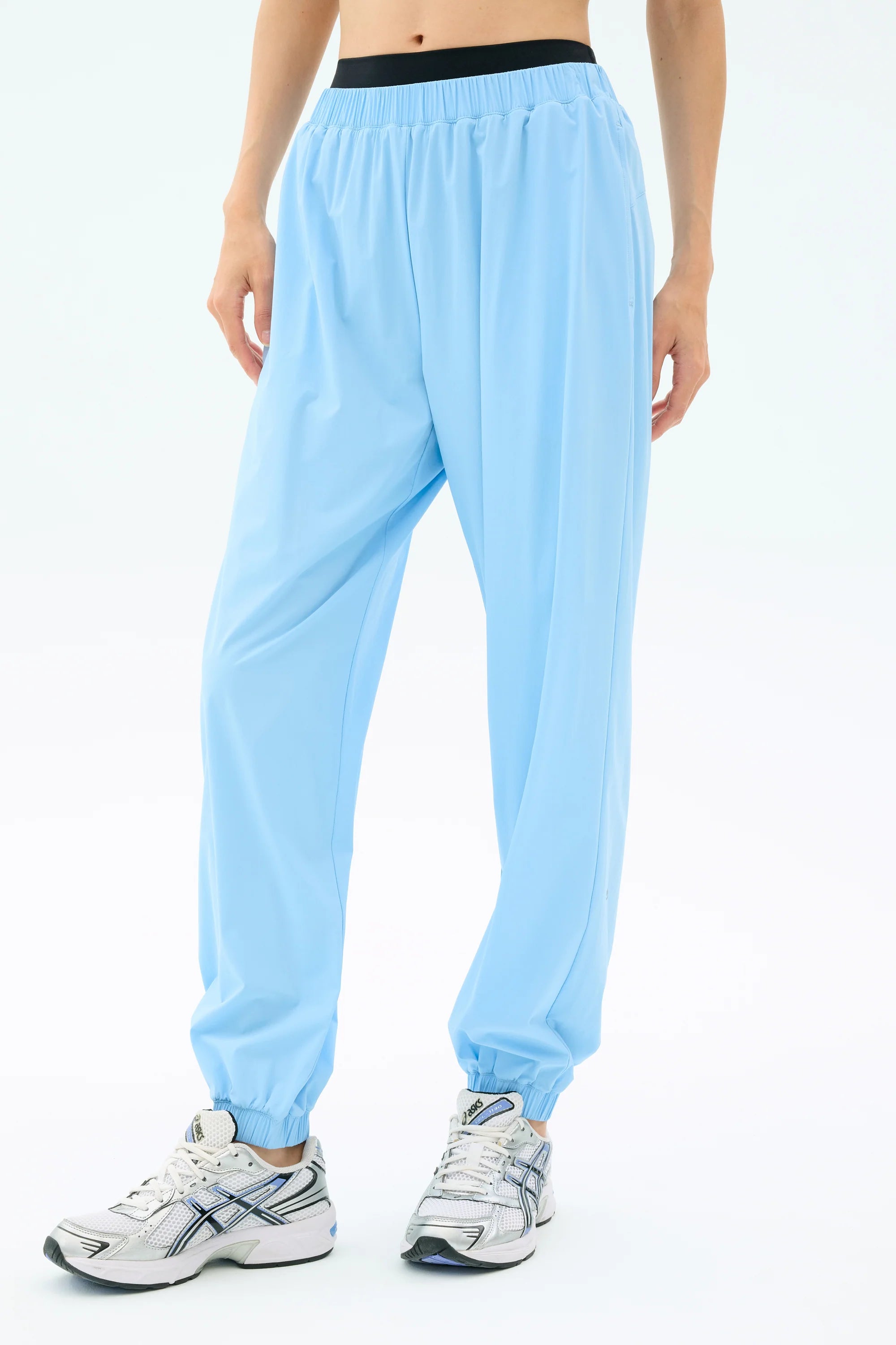 Megan Woven Nylon Jogger