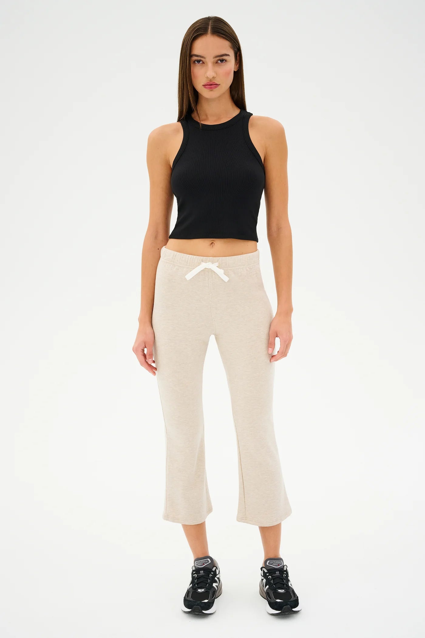 Brooks Fleece Cropped Flare