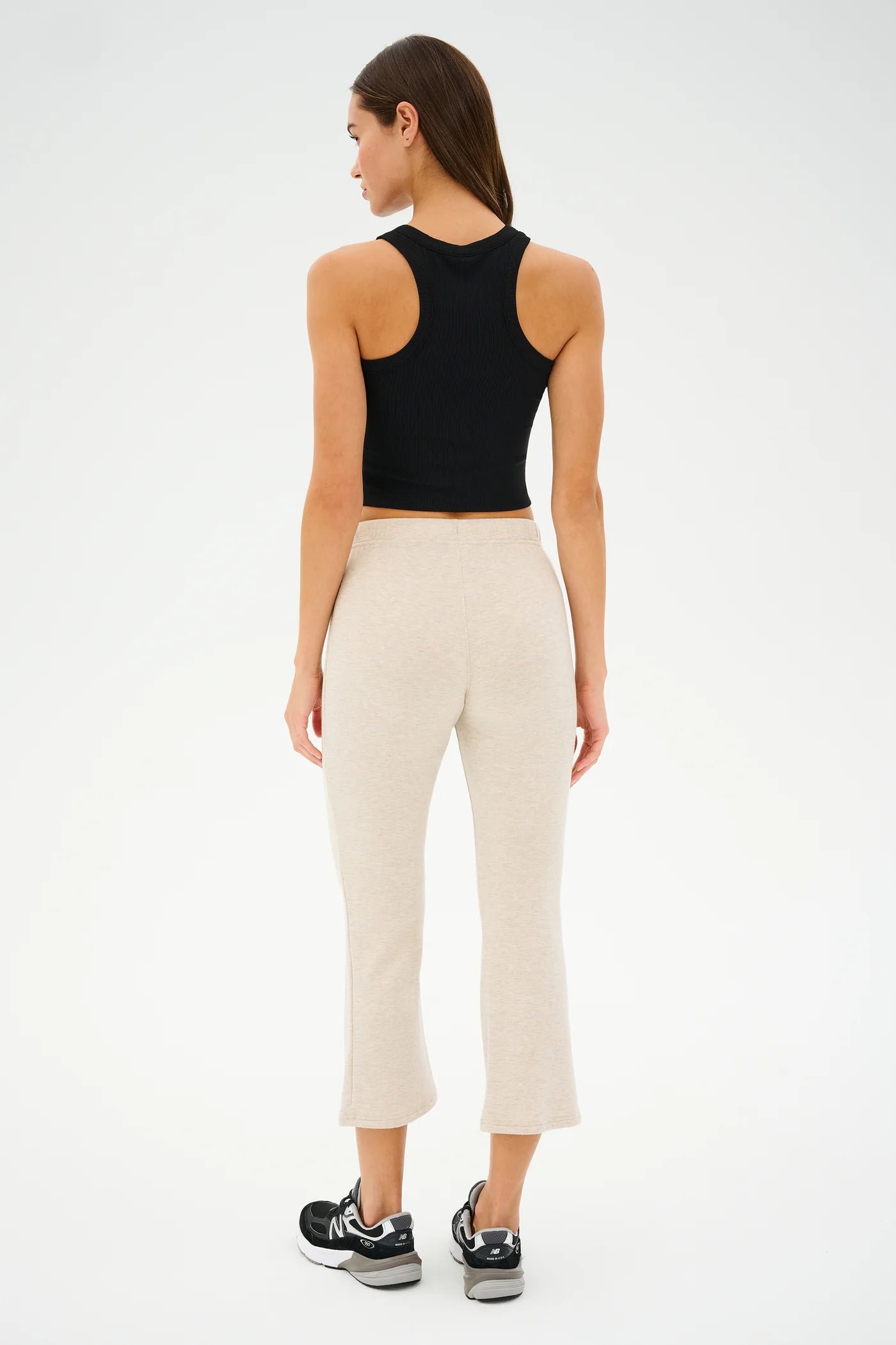 Brooks Fleece Cropped Flare