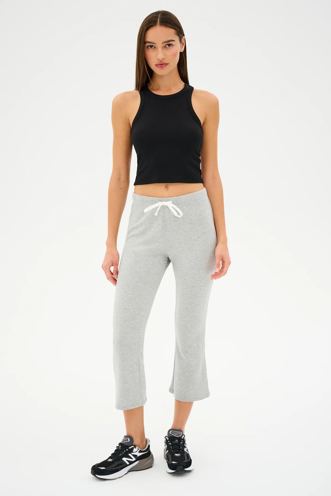 Brooks Fleece Cropped Flare