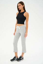 Brooks Fleece Cropped Flare