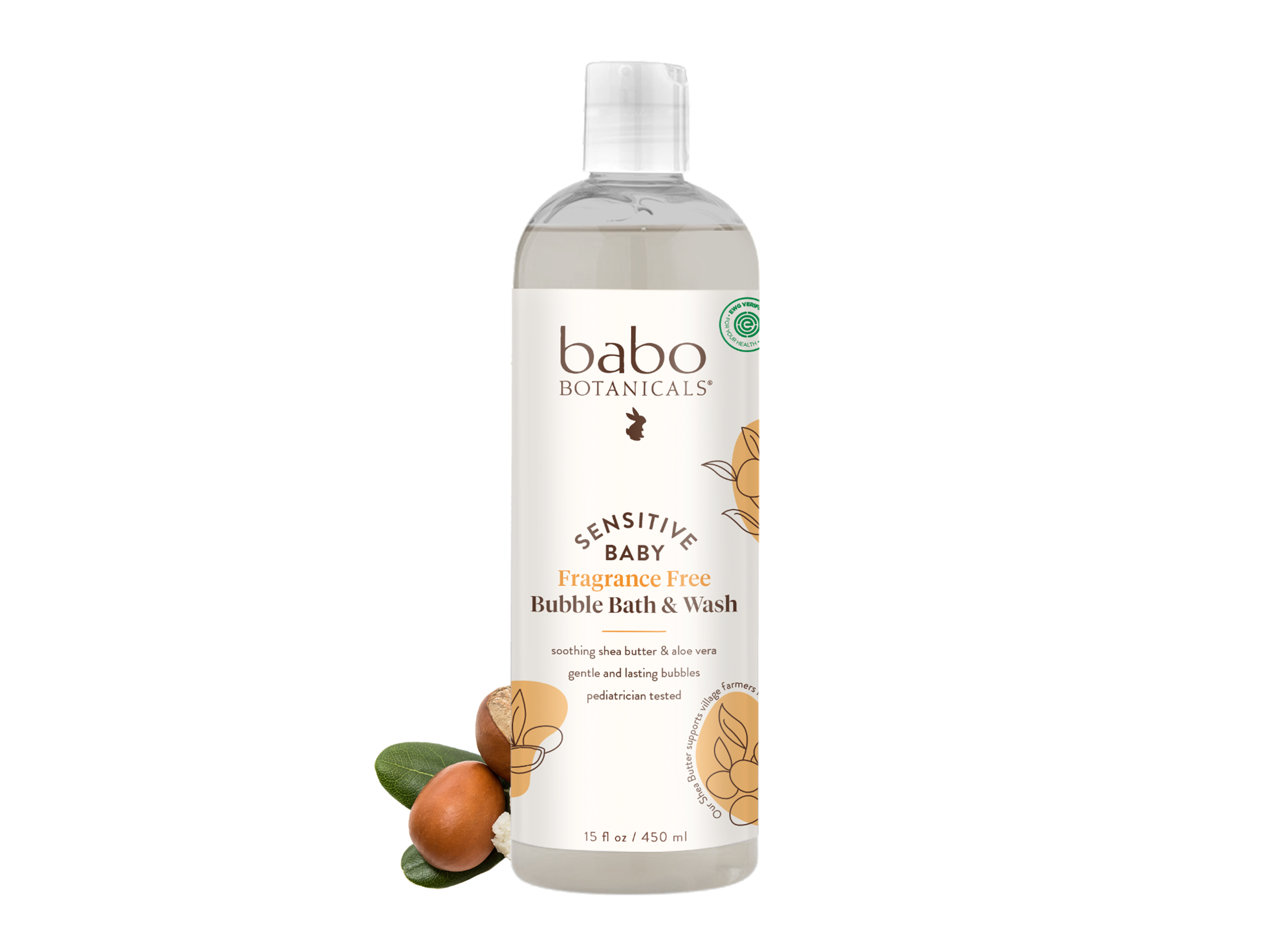Sensitive Baby Bubble Bath & Wash