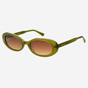 Mimi Acetate Oval Sunglasses