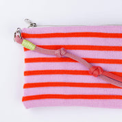 Super Stripe Knit Pouch