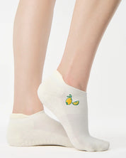 Lemons Full Foot Grip Sock