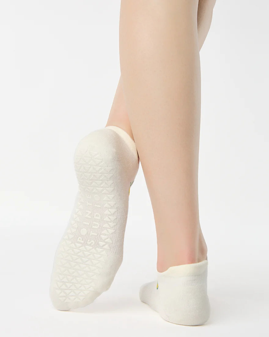 Lemons Full Foot Grip Sock