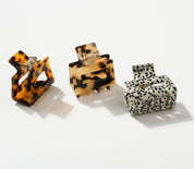 Simone Mini | Classic Mini Square Claw Clip