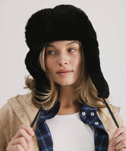 Logan Faux Fur Trapper Hat