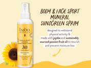 Swim & Sport Mineral Sunscreen Spray SPF30