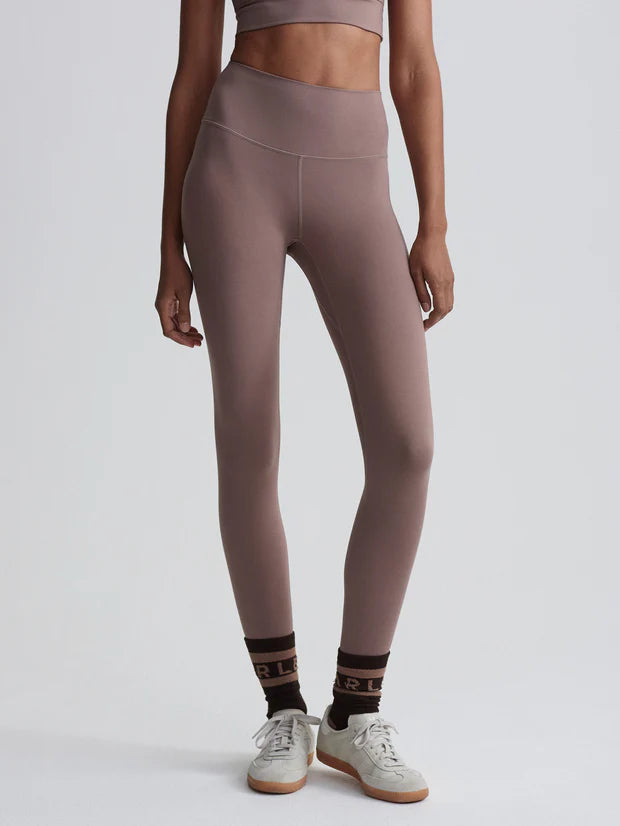 Freesoft High Rise Legging 25 in Deep Taupe