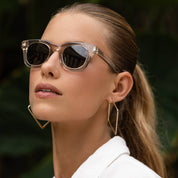 Deni Acetate Round Sunglasses