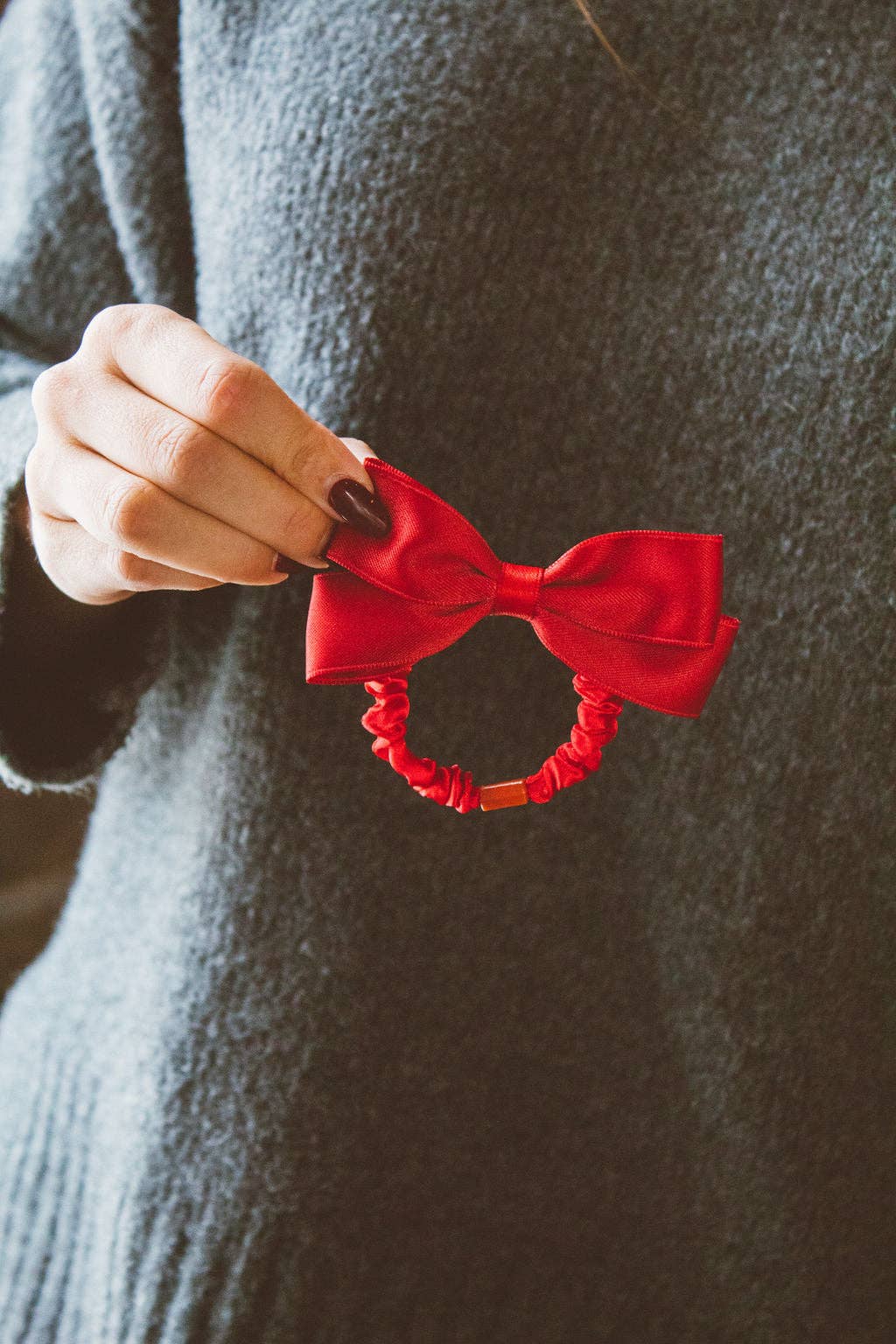 Cinch Bow Scrunchie