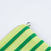 Super Stripe Knit Pouch