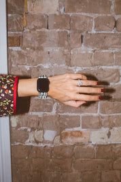 Aspen Green Scrunchie Apple Watchband