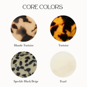 Simone Mini | Classic Mini Square Claw Clip