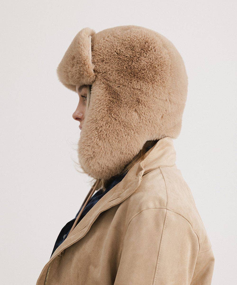 Logan Faux Fur Trapper Hat
