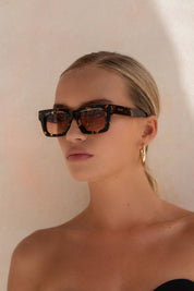 Thomas Acetate Unisex Rectangular Sunglasses