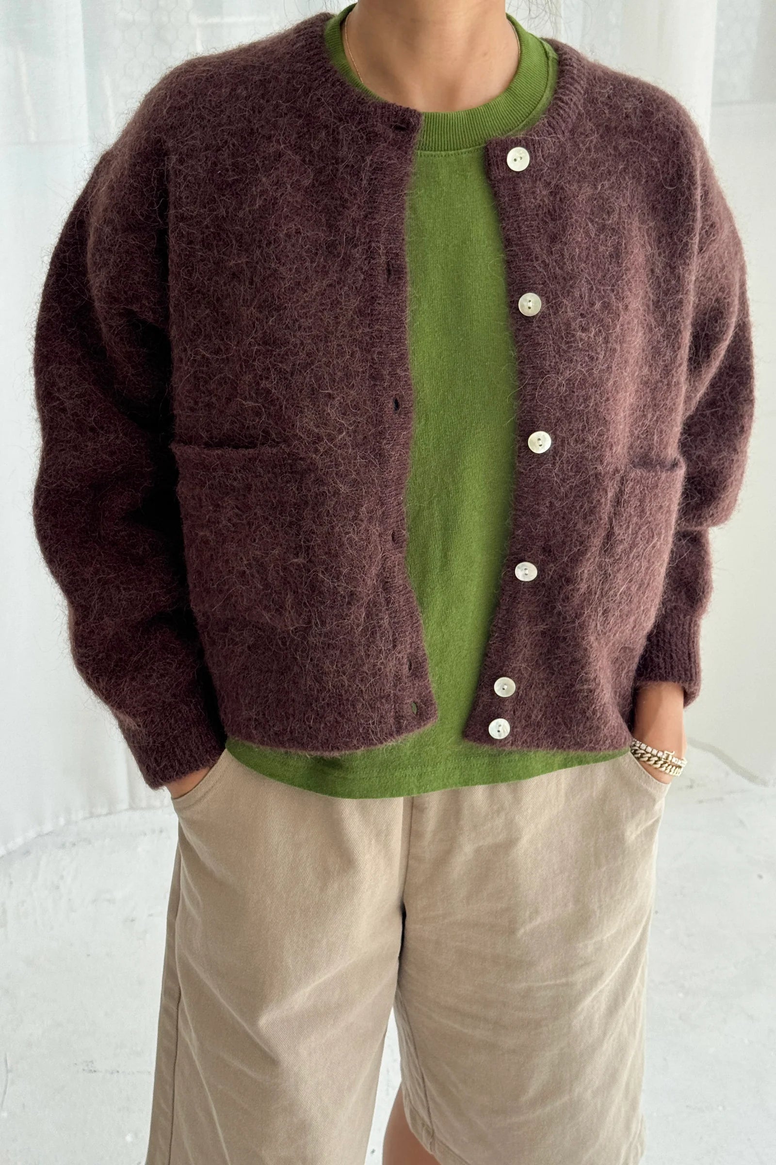Amélie Alpaca Cardigan