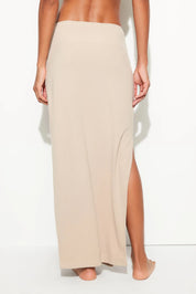 Raquel Rib Maxi Skirt