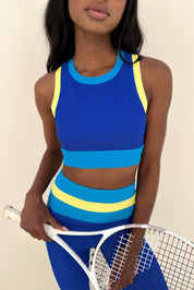 Gwen Top Riviera Colorblock