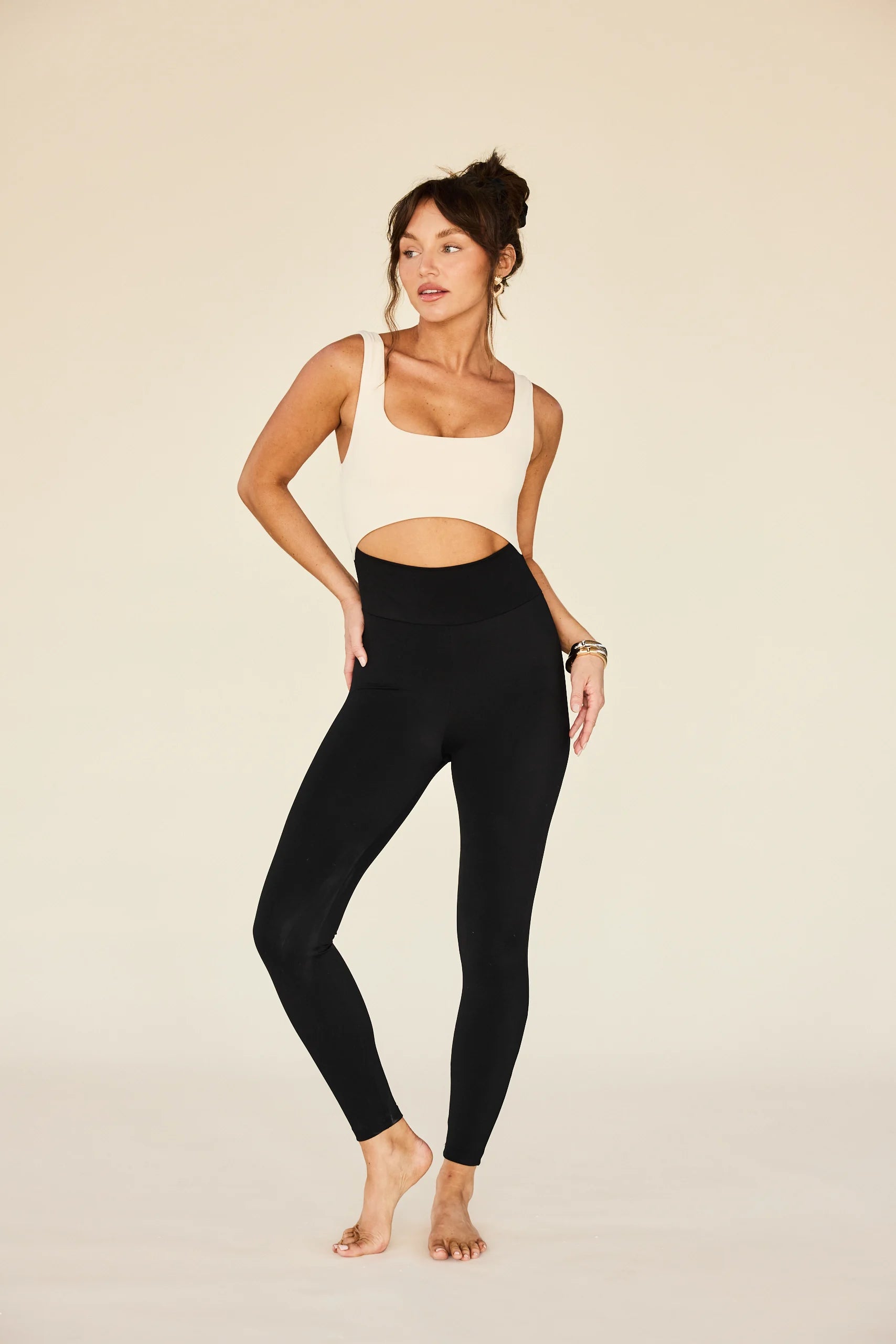 Miller Jumpsuit- Shell / Black