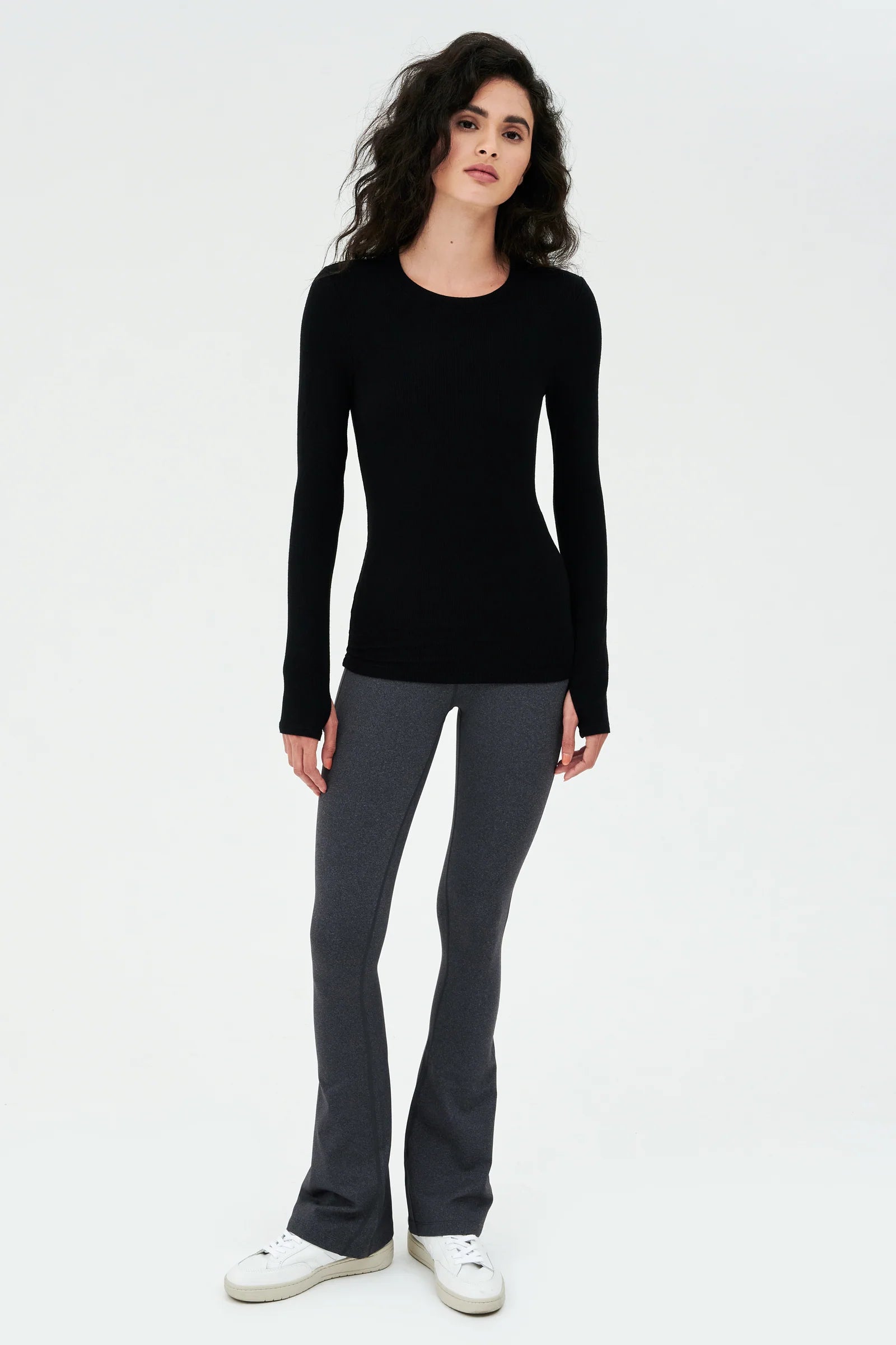 Louise Rib Long Sleeve Shirt
