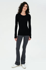 Louise Rib Long Sleeve Shirt