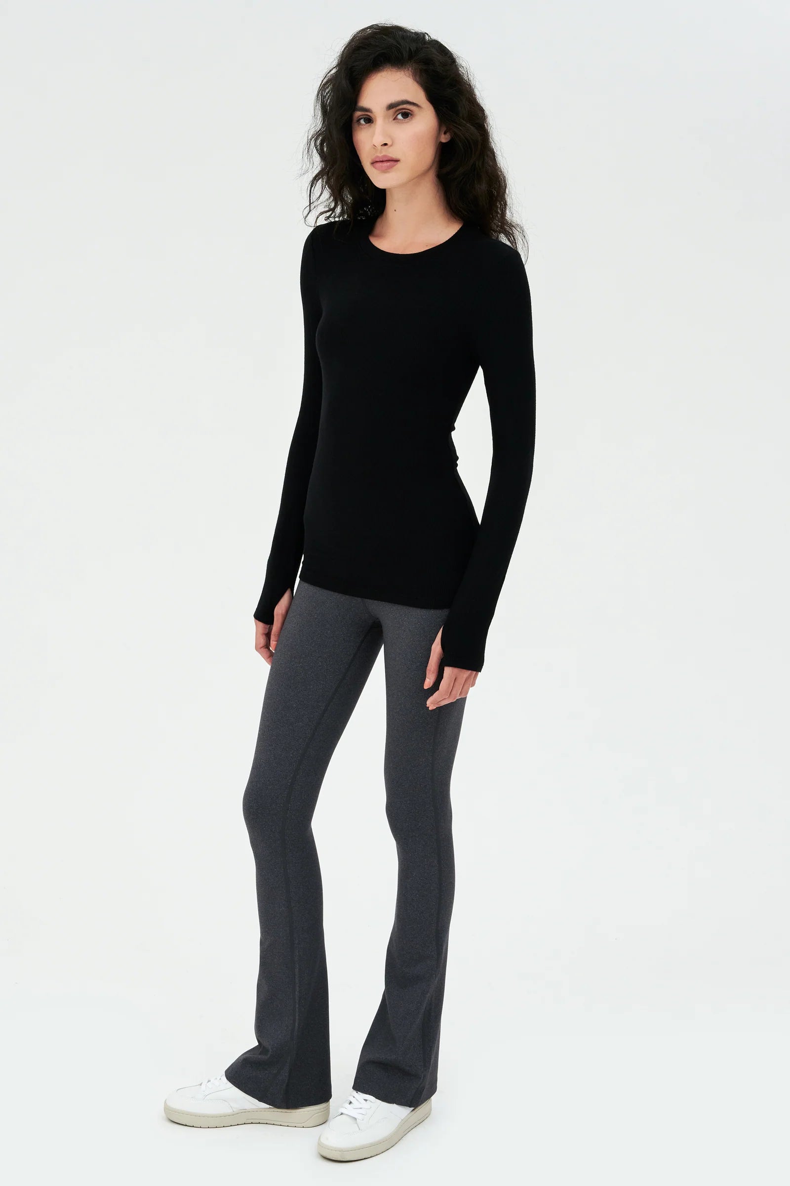 Louise Rib Long Sleeve Shirt