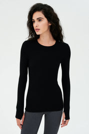 Louise Rib Long Sleeve Shirt
