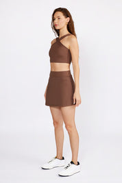 Leah Cross Neck Bra Top