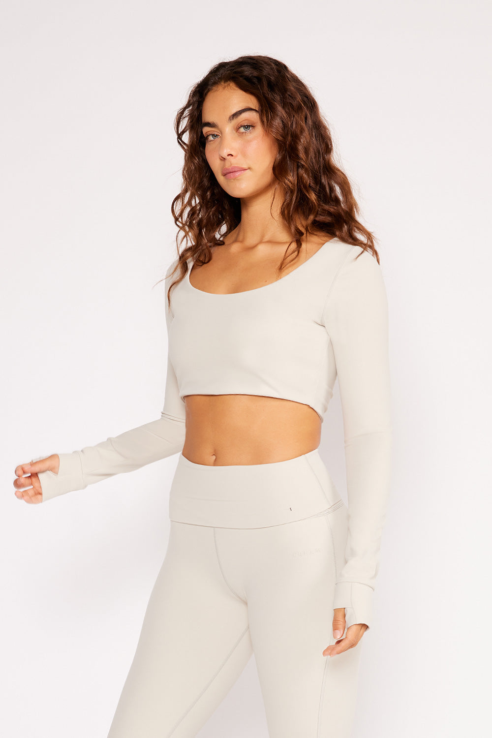 Madison Long Sleeve Crop Top