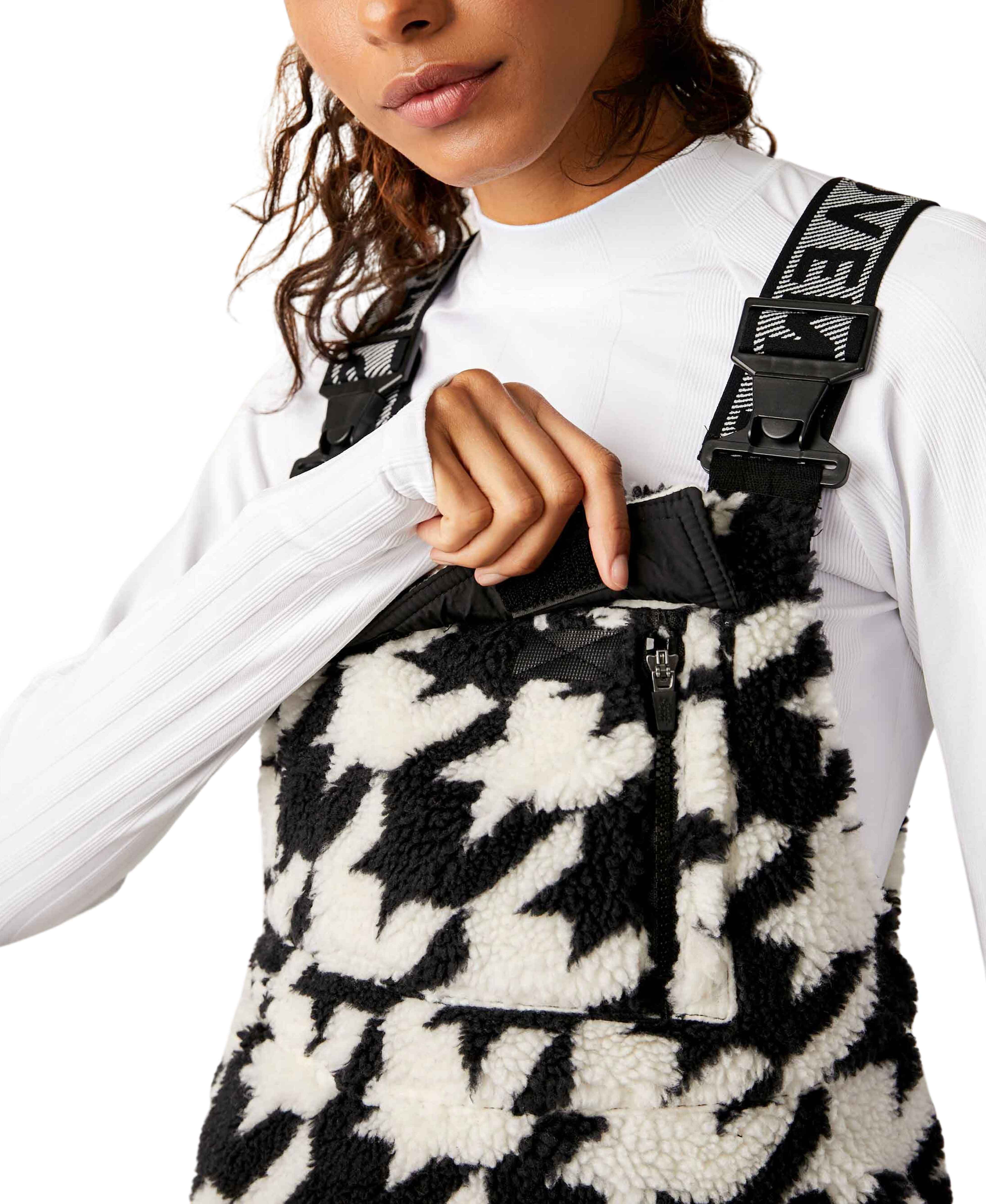 Hit the Slopes Salopette in Houndstooth