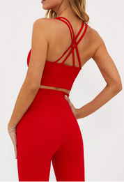 Azalea Top Merry Red Waffle