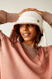 Bucket List Reversible Fleece Sherpa Hat