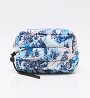 Printed Quilted Mini Case in Alpine