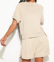 Monroe Short Sleeve Sweatshirt