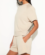 Monroe Short Sleeve Sweatshirt